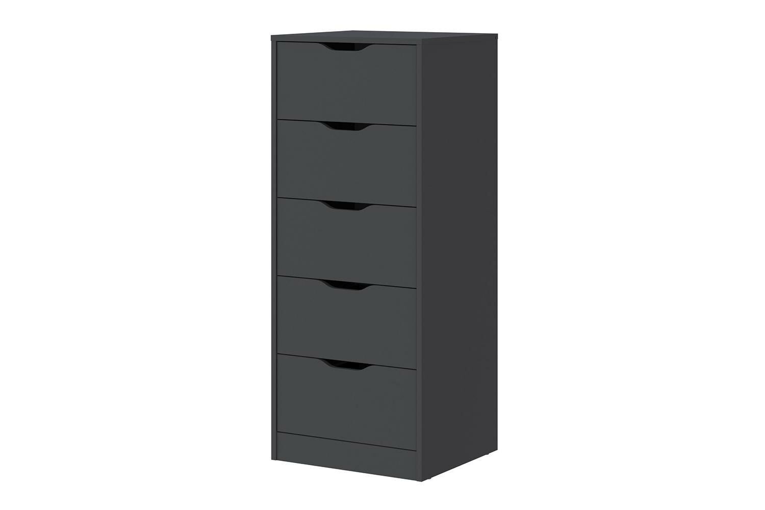 фото Комод 5 ящиков Hoff Сапфир