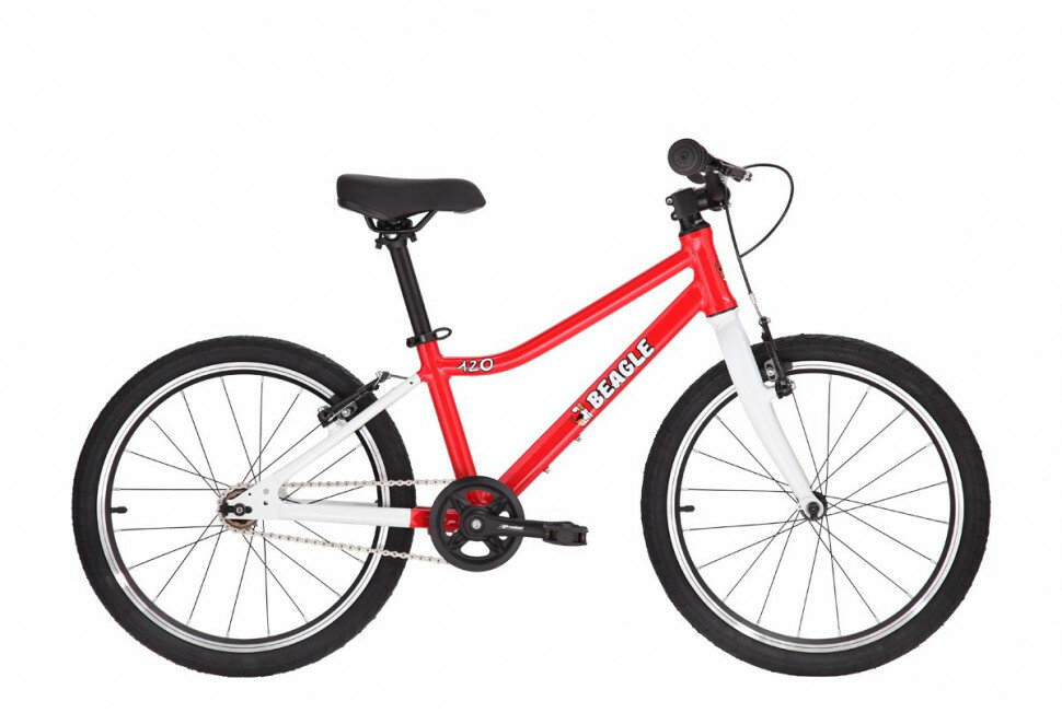 Велосипед Beagle 120X красный/белый