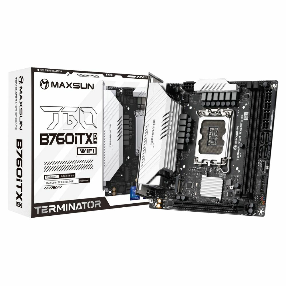 Материнская плата MS-Terminator B760ITX D4 WIFI