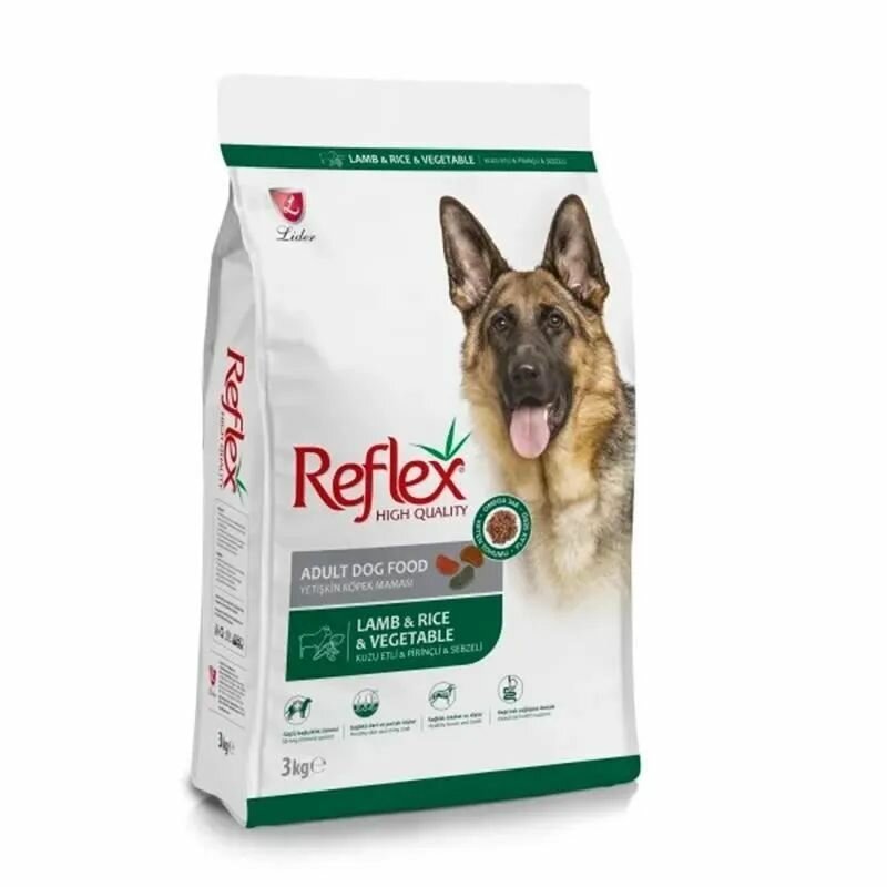 Reflex Cухой корм для собак с ягненком и рисом, Adult Dog Food Lamb & Rice, 3 кг