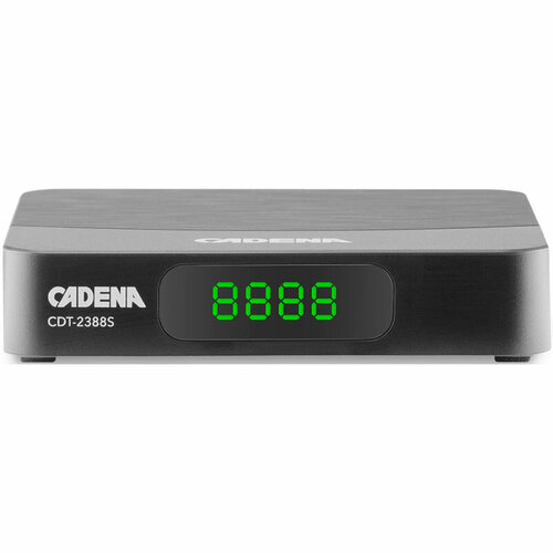 Cadena CDT-2315SB приемник цифровой эфирный dvb t2 cadena cdt 1712