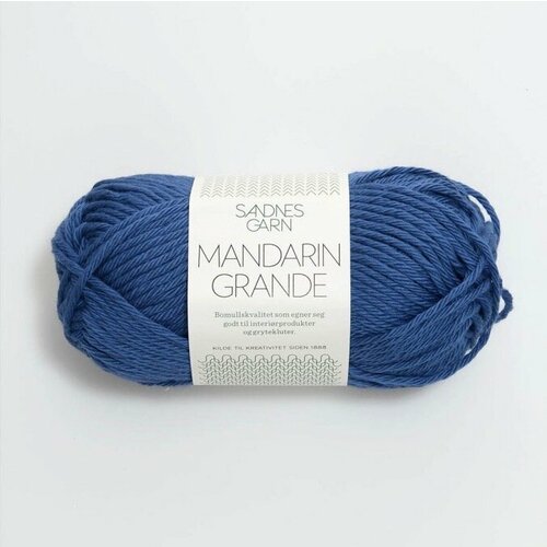 Пряжа для вязания Sandnes Garn Mandarin Grande (5844 Blå) аромадиффузор mandarin