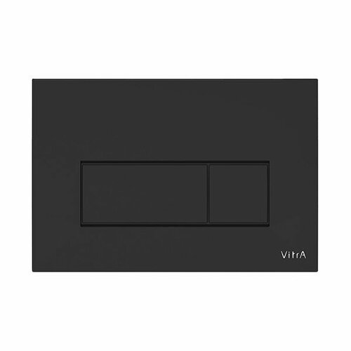 Клавиша смыва Vitra Root Square черный матовый 740-2311