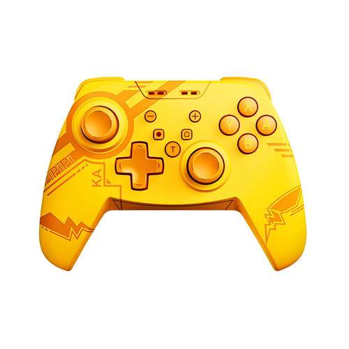 Беспроводной Геймпад Jemdo для Nintendo Switch ПК смартфона с TURBO-режимом и гироскопом желтый 400000₽