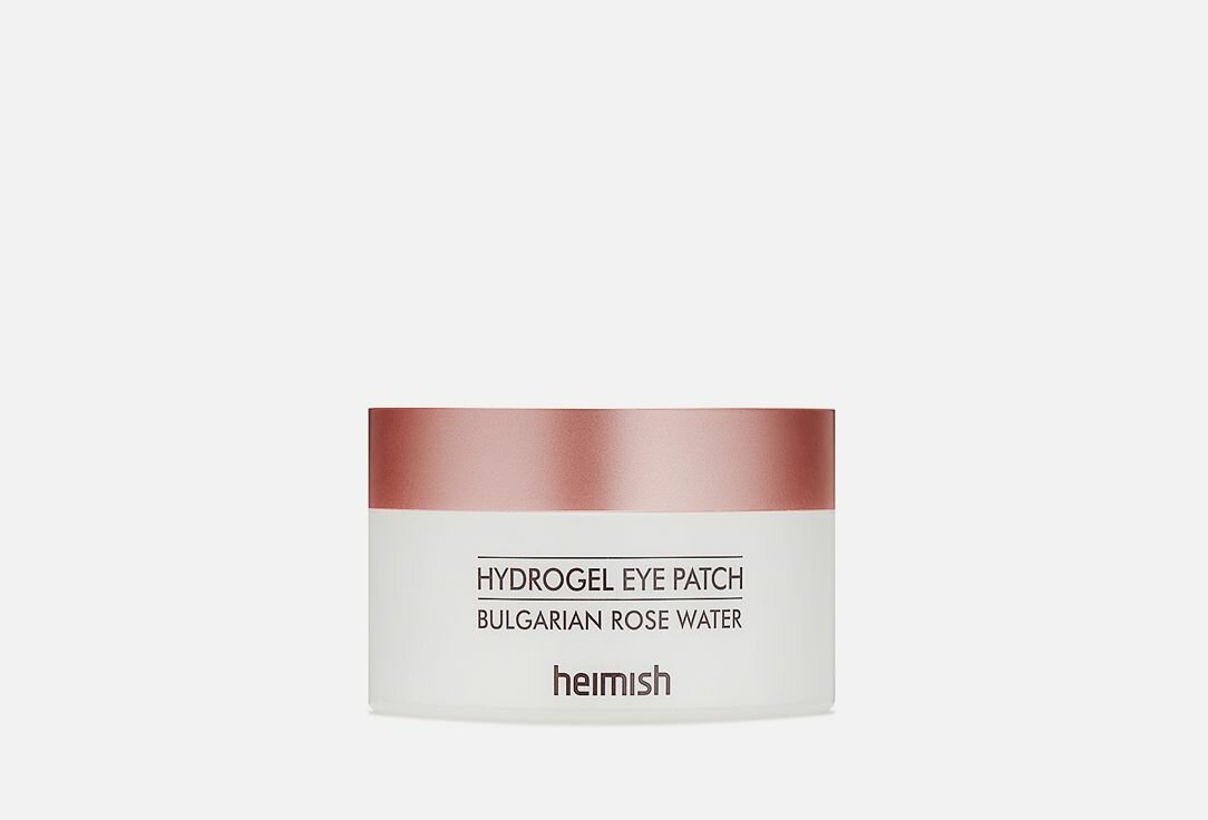 Гидрогелевые патчи с болгарской розой Heimish HYDROGEL EYE PATCH BULGARIAN ROSE WATER 60 шт