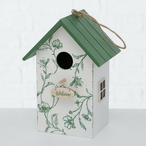 Boltze Садовое украшение Скворечник Гринвуд 22*15 см белый 2009629