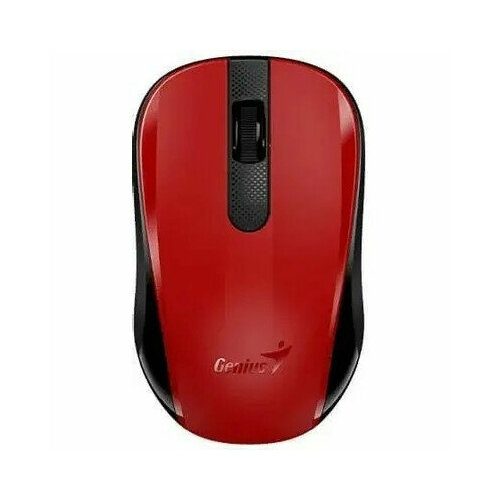 Мышь беспроводная NX-8008S красный/черный, тихая