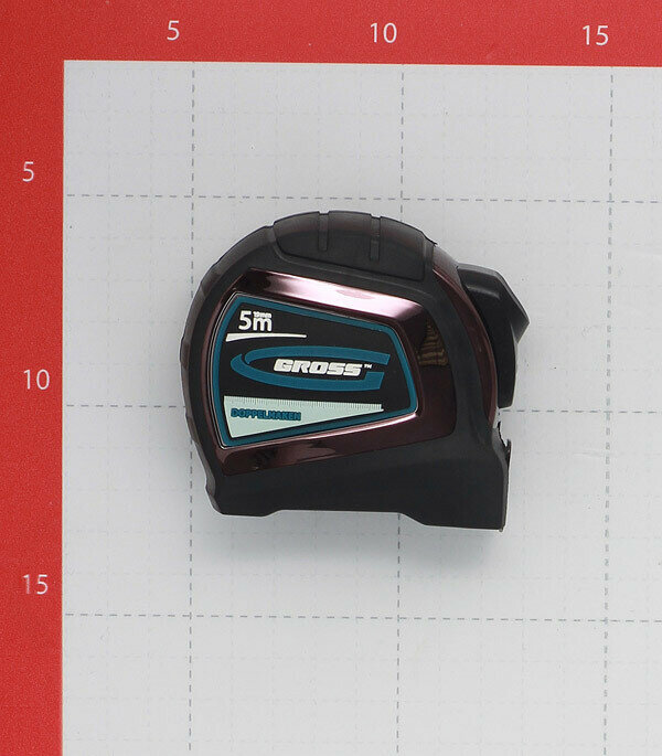 Рулетка Gross с автостопом 5 м x 19 мм Gross 31123 — фото 1