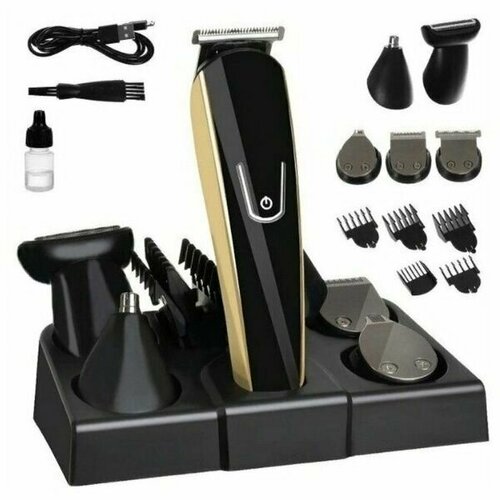 Профессиональный набор для стайлинга волос бороды и окантовки 15в1 350000₽