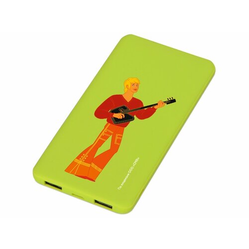 Внешний аккумулятор Бременские музыканты 5000 mAh зеленый 2964₽