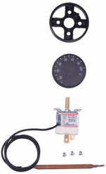 Набор 2 шт Термостат для электрических котлов Ariston, Electrolux, 30-85°C с ручкой, KM100341