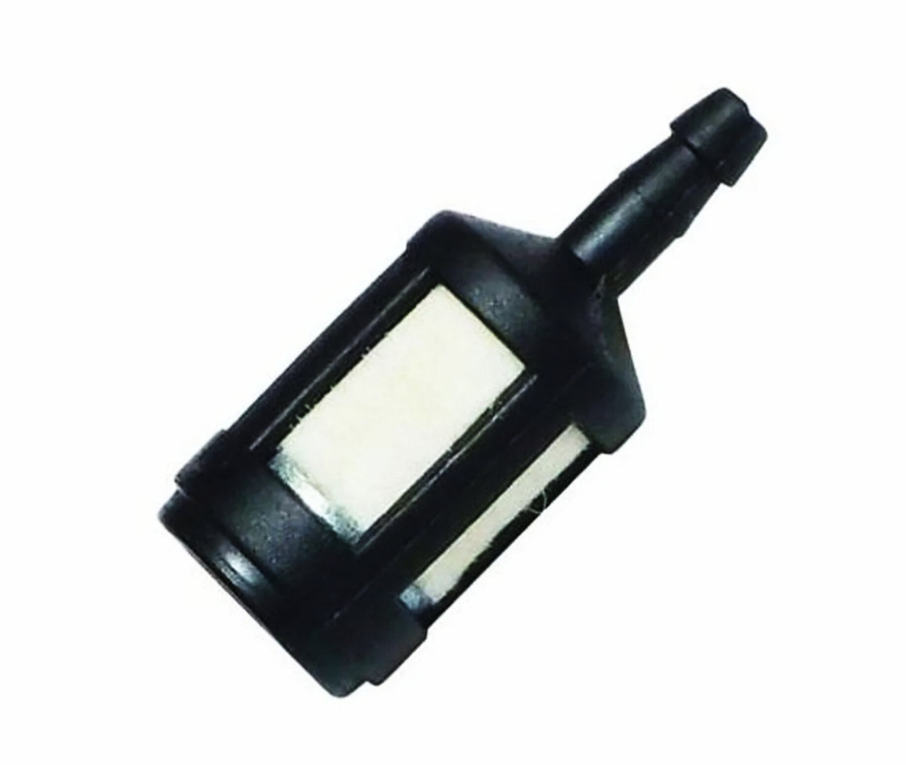 фото Фильтр топливный, универсальный для бензопил, диаметр штуцера 4,1 мм.