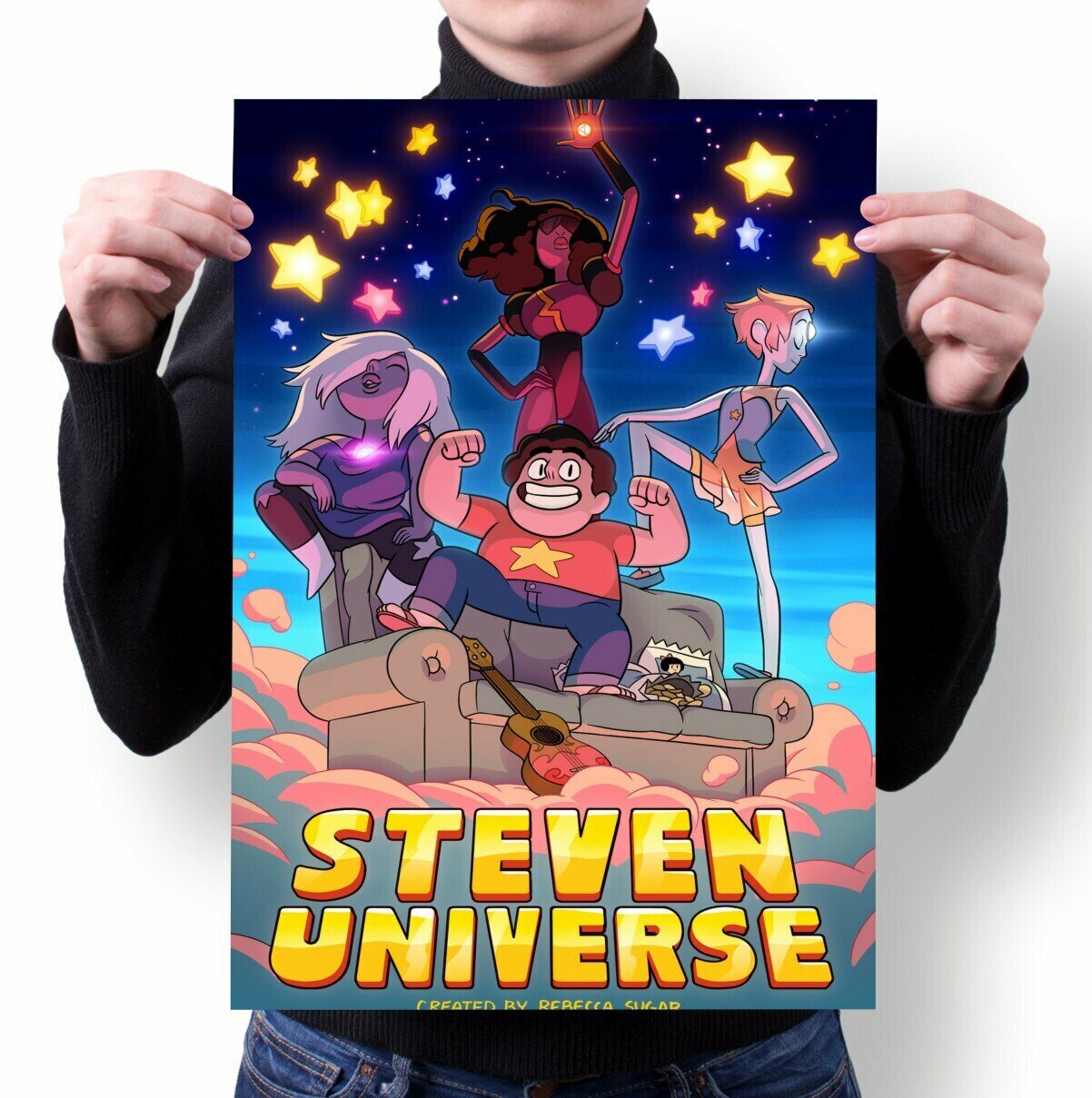 Плакат GOODbrelok А3 Принт "Вселенная Стивена" - 6