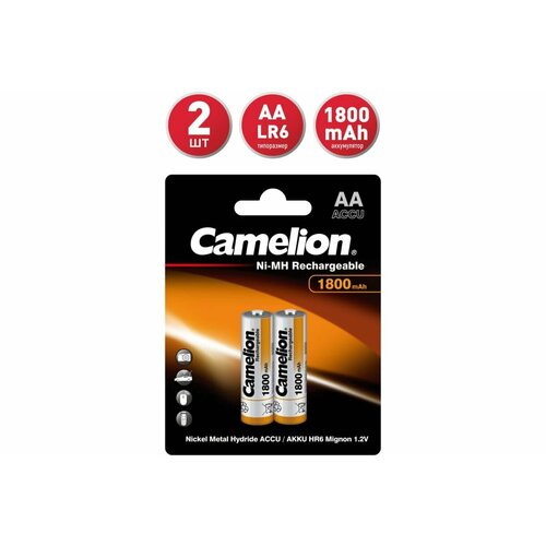 Camelion AA-1800mAh Ni-Mh BL-2 аккум-р,1.2В 3001