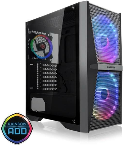 Корпус ATX RAIJINTEK SILENOS MS PRO Без БП чёрный