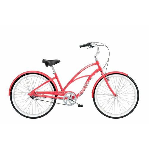 Велосипед городской круизер Electra Cruiser 3i Step Thru Hibiscus Red 85000₽