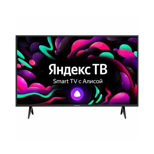Телевизор LED SunWind 43 SUN-LED43XS301 Яндекс ТВ черный FULL HD 60Hz DVB-T DVB-T2 DVB-C DVB-S DVB-S2 USB WiFi Smart TV 2000000₽