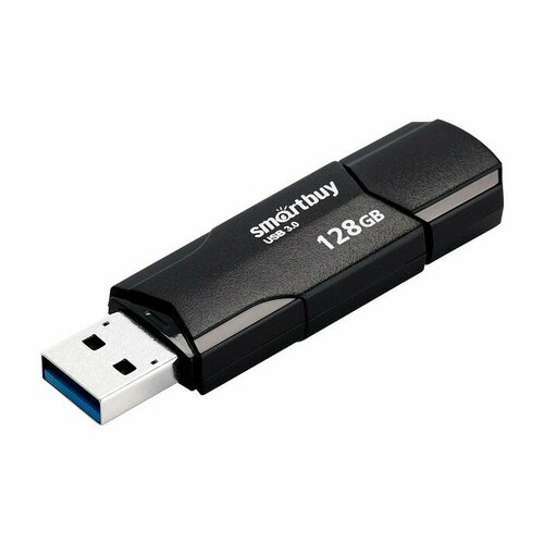 Флешка Smartbuy 128GBCLU-K3 128 Гб USB30 чт до 175 Мбс зап до 25 Мбс черная 1598₽