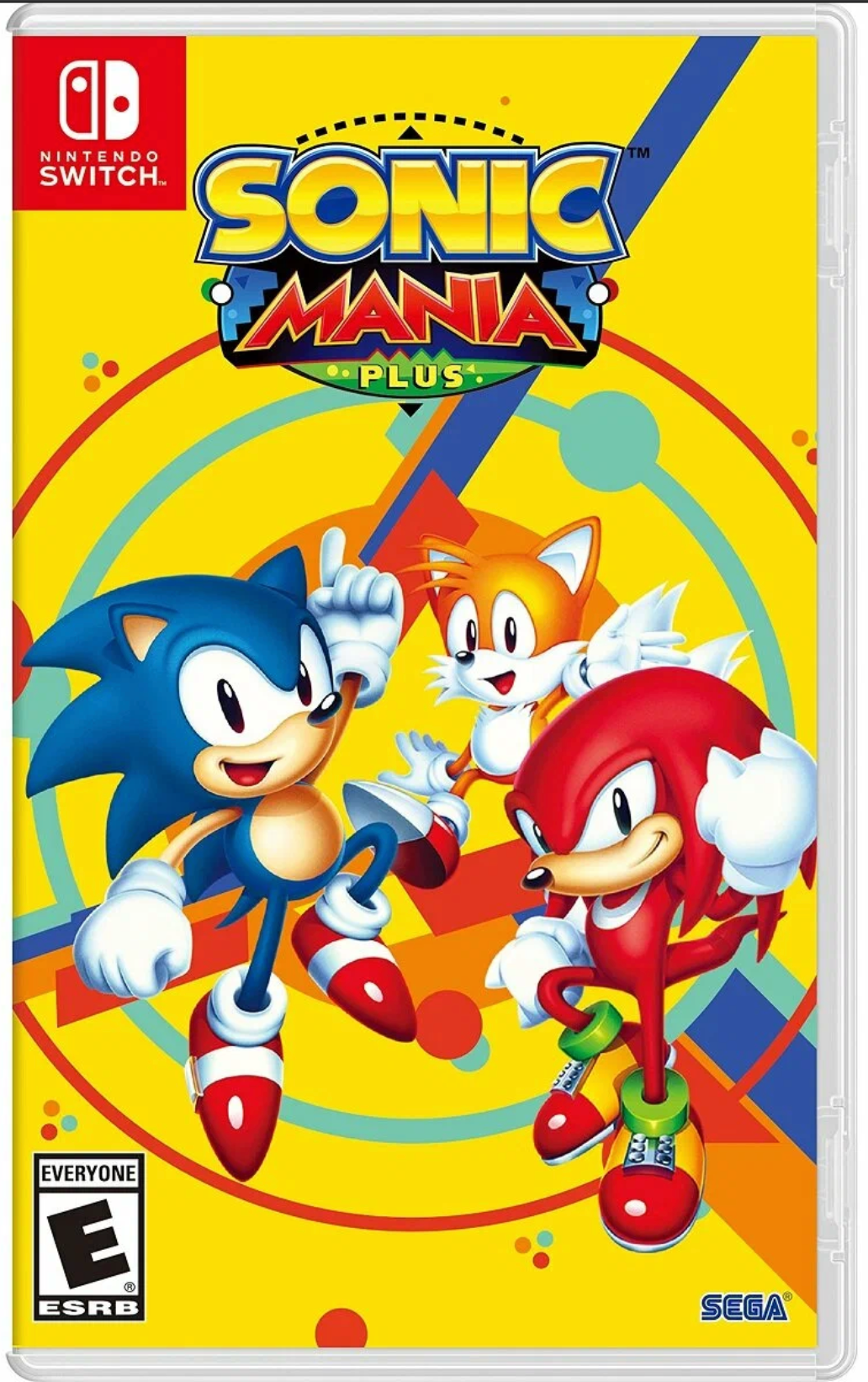 Игра Sonic Mania Plus для Nintendo Switch (картридж, английская версия)