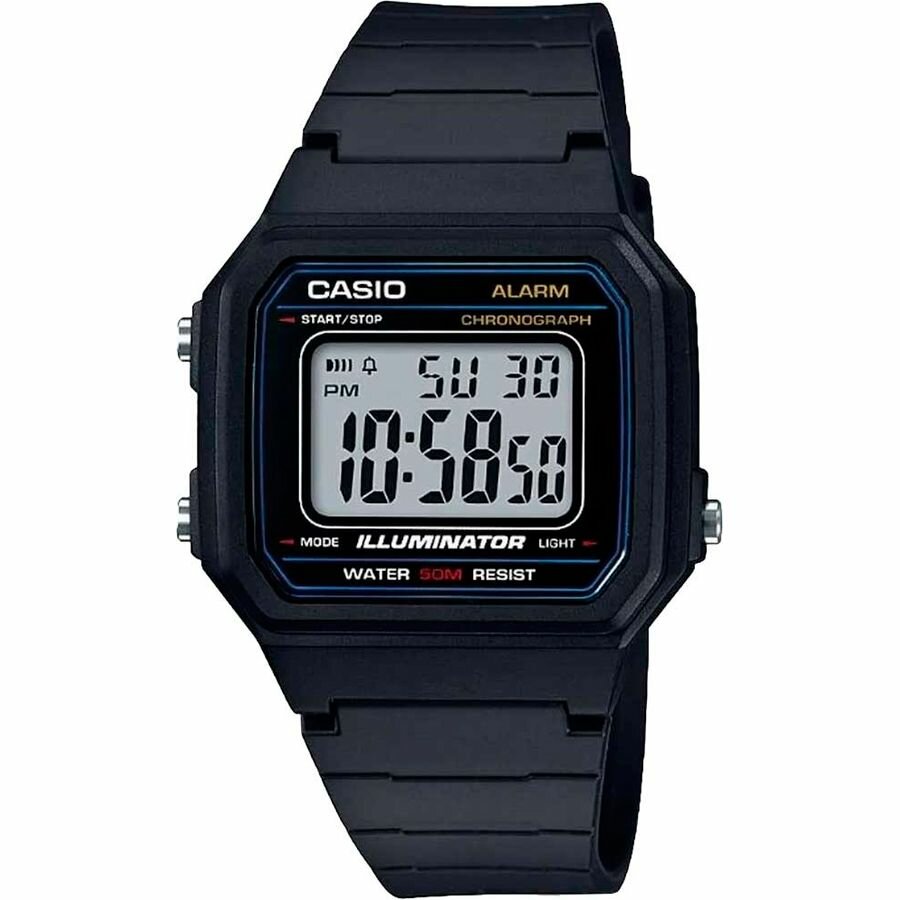 Часы наручные Casio W-217H-1A