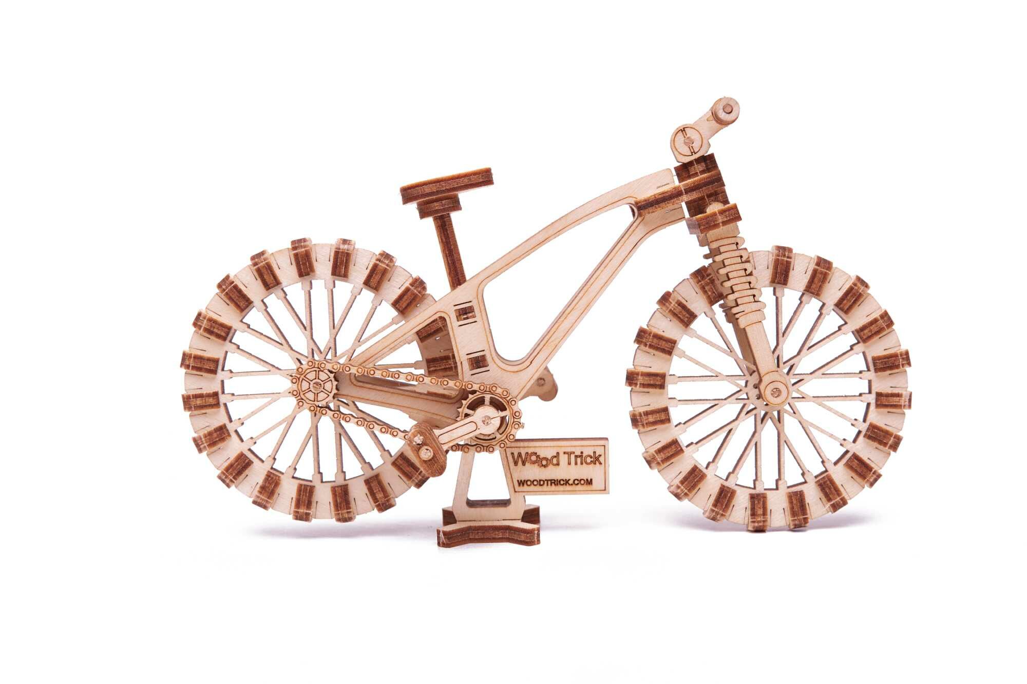 3D-пазл из дерева Wood Trick Вудик Мини велосипед