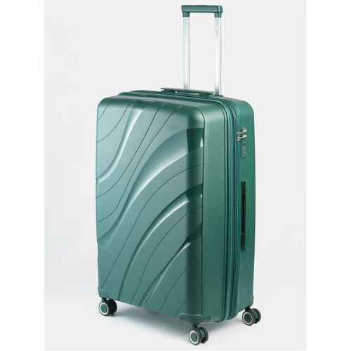 Чемодан Impreza, 115 л, размер L, зеленый чемодан impreza 9001l темно зеленый 105 л размер l зеленый