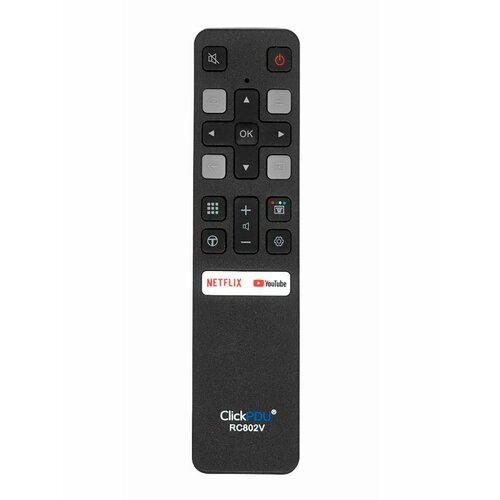 Универсальный пульт ClickPdu RC802V пульт ду для tcl rc802v fmr1 voice