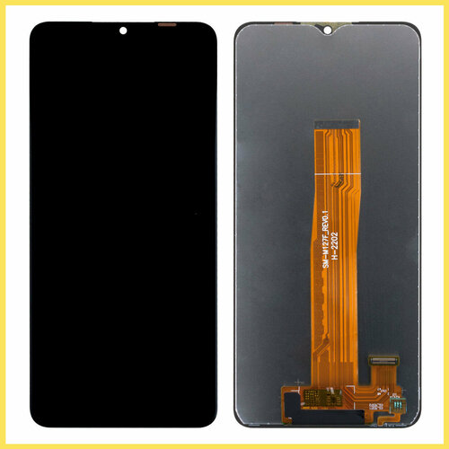 Дисплей (экран) для Samsung Galaxy M12 M127F в сборе с тачскрином Черный - Premium