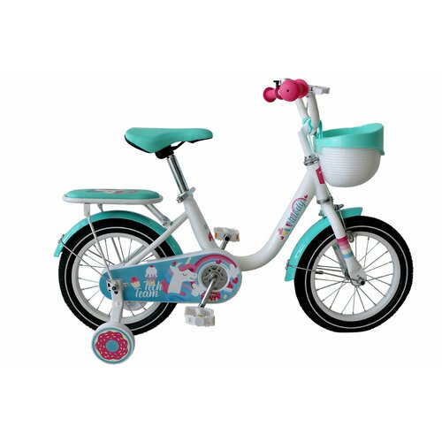 Детский велосипед TECH TEAM Melody 16 celadon сталь NN012351 NN012351 10525₽