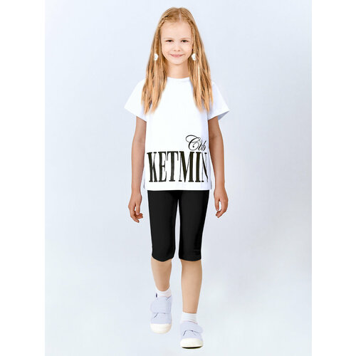 фото Бриджи ketmin детские черные premium line, размер 104, черный