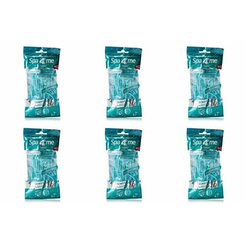 Spa 4 Me станок одноразовый женский 2 лезвия 5 шт 6 уп 1270₽