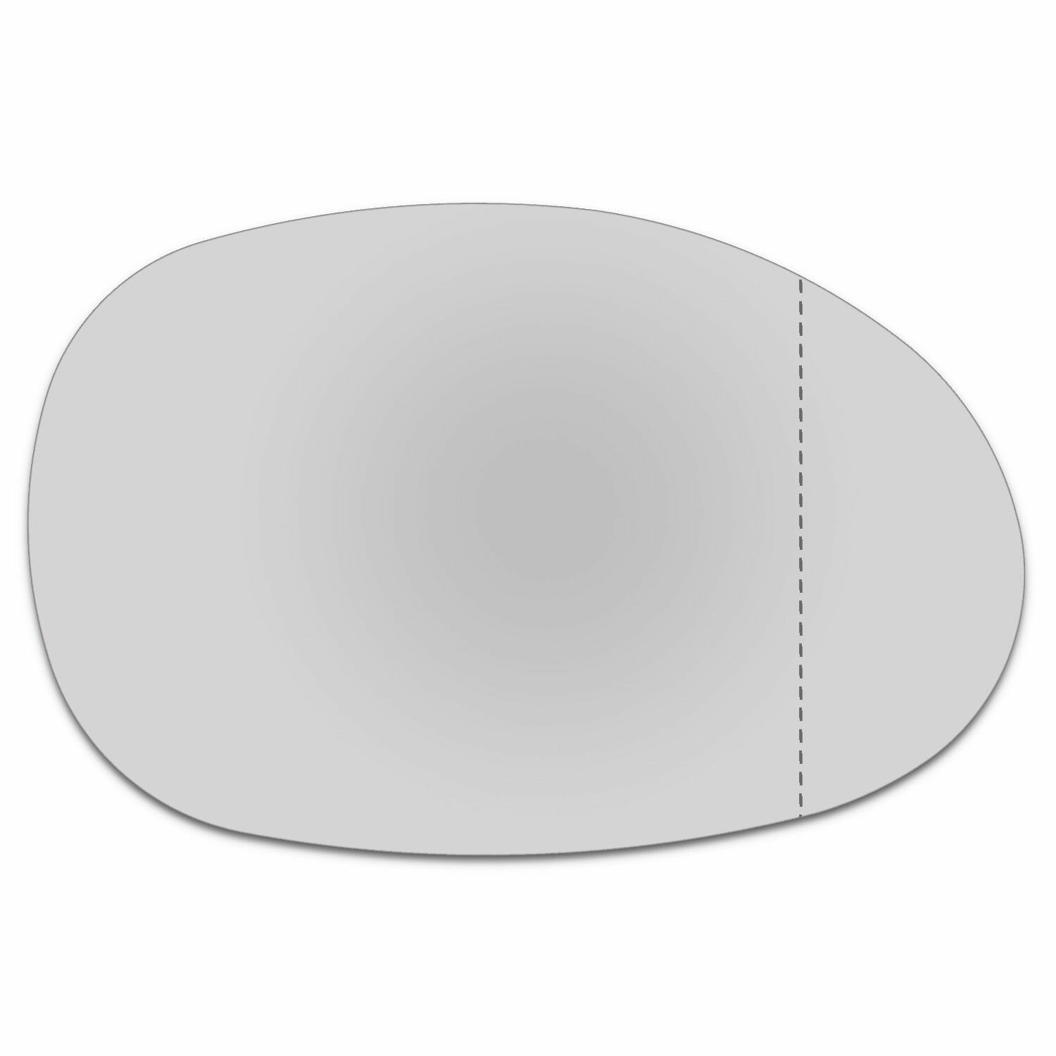 Зеркальный элемент правый DODGE Stratus I (95-00) асферика нейтральный без обогрева