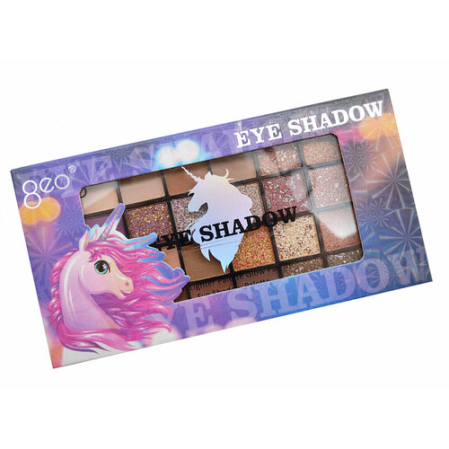 Палетка теней для макияжа Eye Shadow 32 сияющих и матовых оттенка 375₽