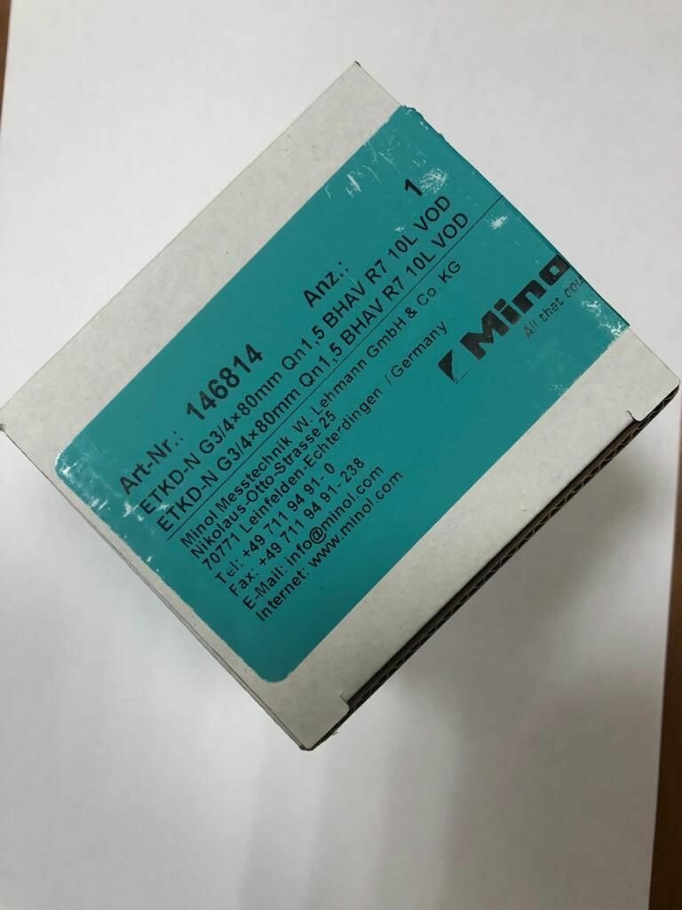 фото Минол. Счетчик холодной воды Миномесс СВХм 40C, DN 15 , Qn 1,5 L-80 mm, G3/4"B