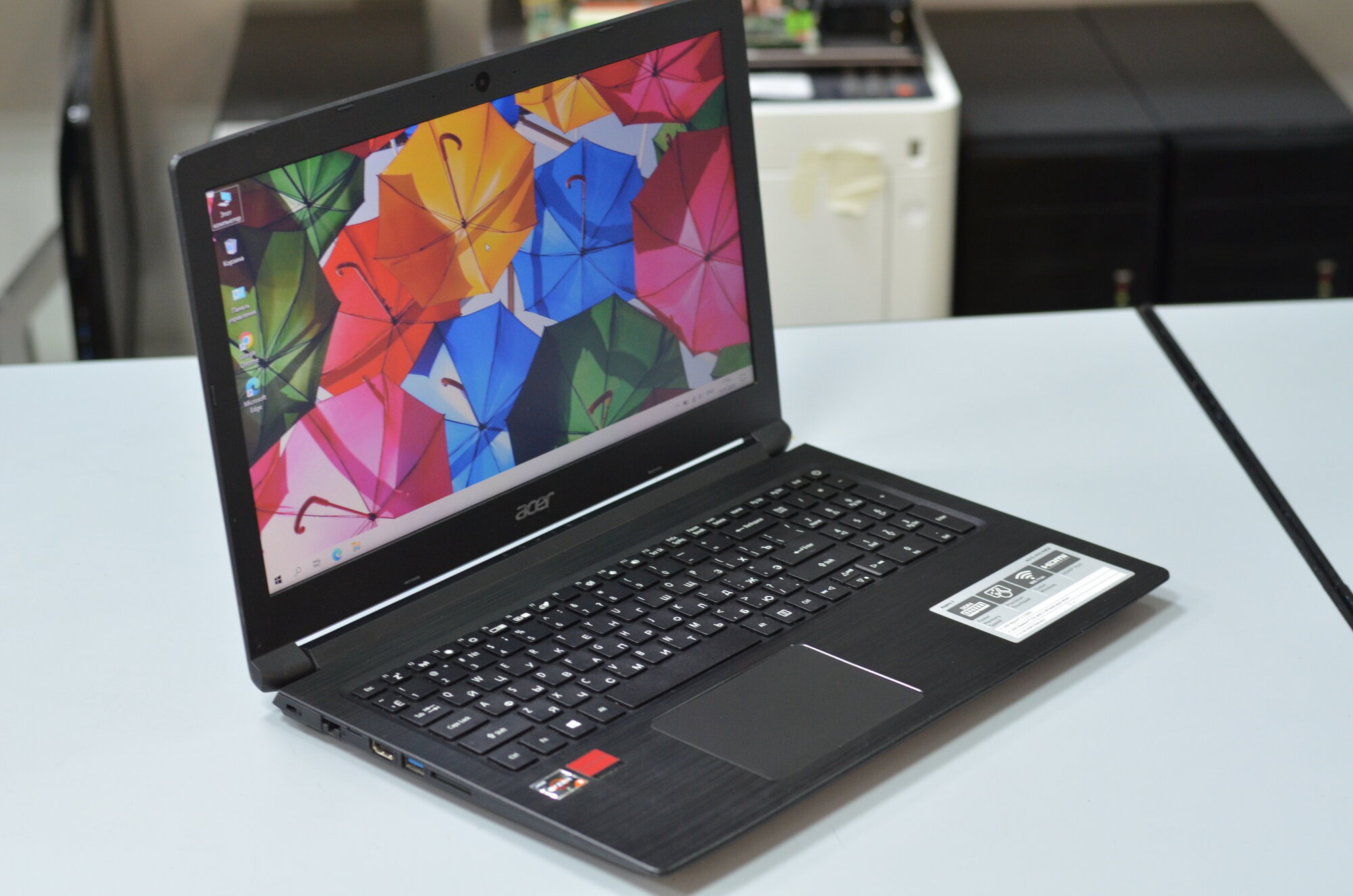 Ноутбук Acer Aspire 3 A315-41G-R4GZ 15,6" AMD Ryzen 3-2200u, 8GB, Radeon 535 2GB GDDR5, SSD 240GB