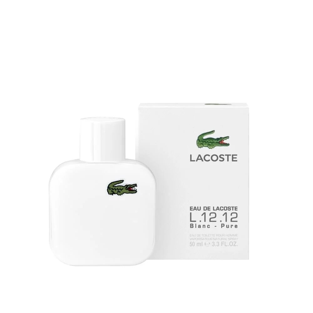 Lacoste Туалетная вода для мужчин L.12.12 blanc 50 мл