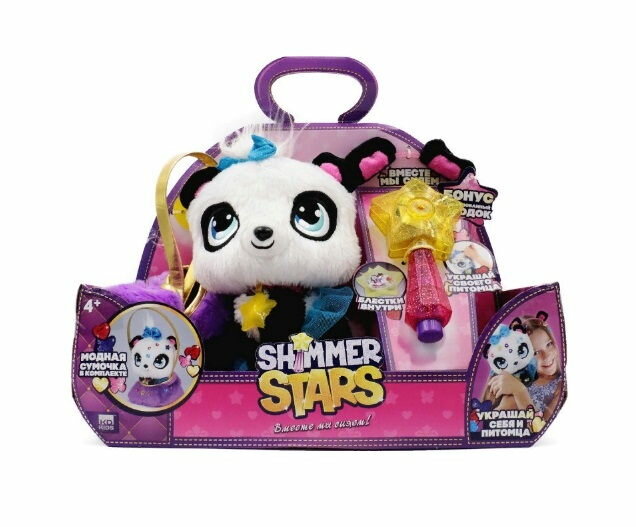 Плюшевая Панда Shimmer Stars Пикси, 20 см S19300