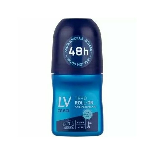 Дезодарант-антиперспирант мужской LV Men Power для чувствительной кожи 48 ч 50 мл Финляндия 878₽