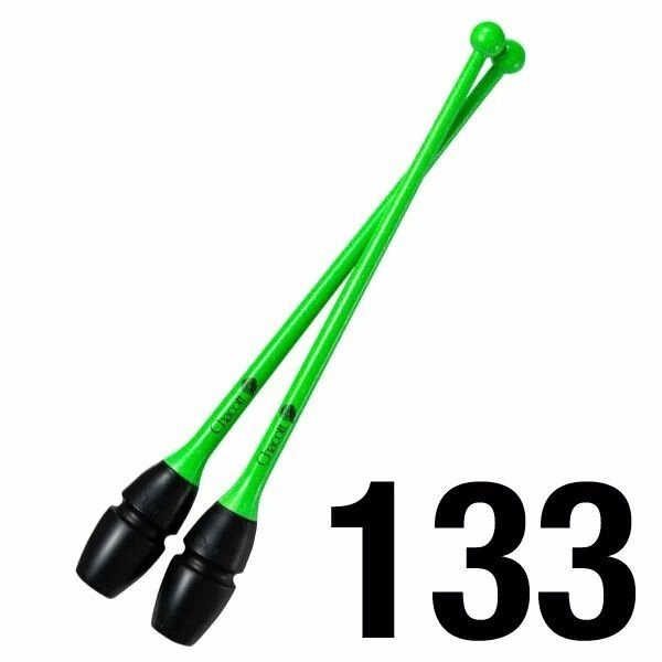 Булавы CHACOTT 41см Hi-Grip с улучшенным захватом (133) Лайм FIG — фото 1