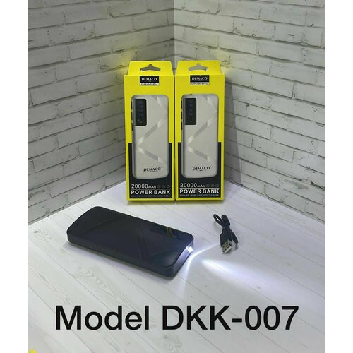 Demaco Внешний аккумулятор DKK-007 20000 мАч черный 650₽
