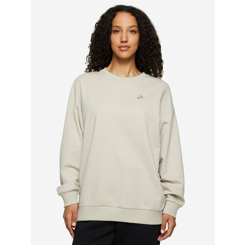 фото Свитшот demix w d oversized pack sweatshirt, размер 42-44, , светло-бежевый