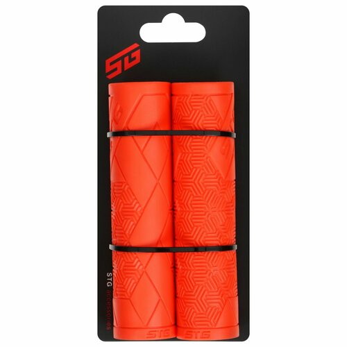 Грипсы STG Base 126 мм цвет красный 475₽