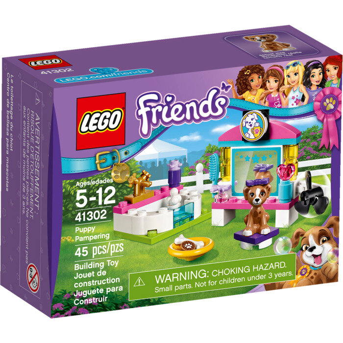 Конструктор LEGO Friends 41302 Выставка щенков: Салон красоты, 45 дет.