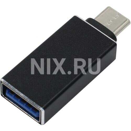 Адаптер Ks-is USB Type C M в USB 3.0 F (KS-296Black)