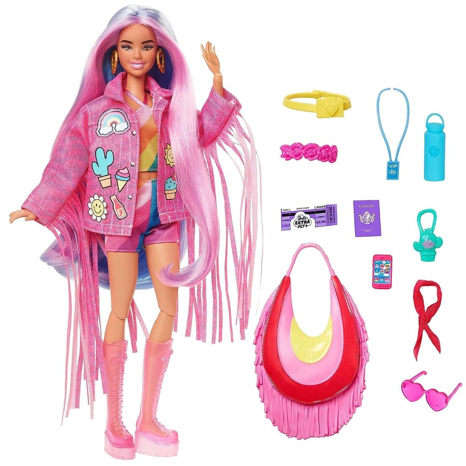 Кукла Barbie Extra Fly Барби в пустыне HPB15