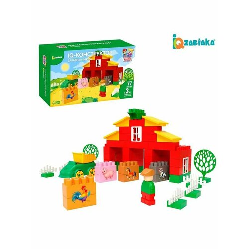 IQ-Конструктор Забавная Ферма 77 деталей Детский 1347₽
