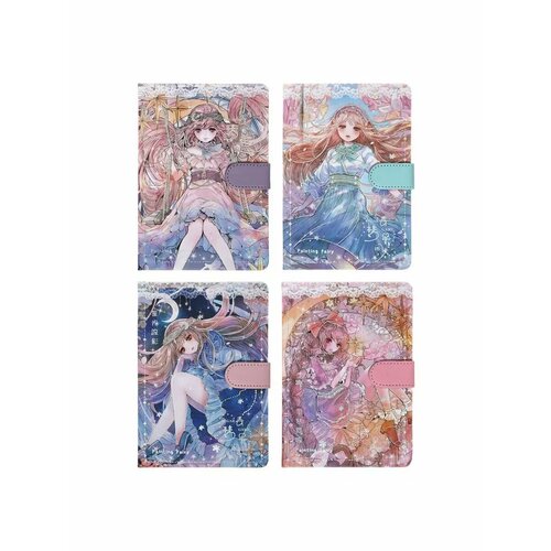 Записная книжка с хлястиком А6 48 листов 761₽