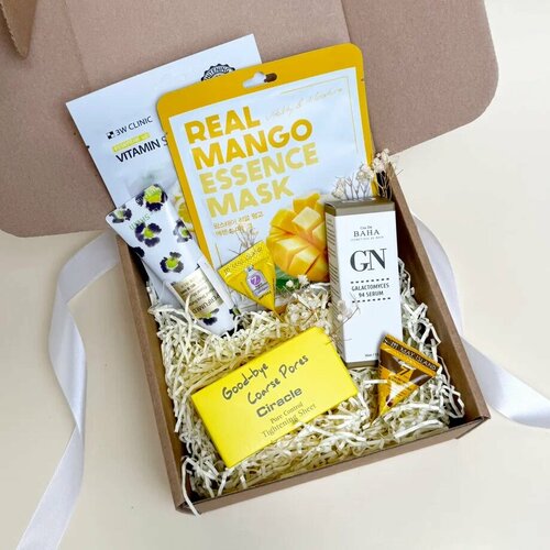 Набор для лица «Идеальная кожа» / Бьюти-бокс для лица / Подарочный набор / Подарочный набор в коробке / Косметический набор / Набор косметики / Бьюти бокс / Подарок для девушки для женщины маме коллеге / иделик