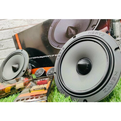 Автомобильные колонки Nertz HSK 16,5 см 250W MAX комплект с пищалками / Компонентная /Колонки автомобильные 16,5 см /