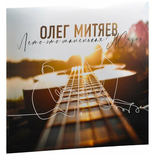 Виниловая пластинка Митяев Олег. Лето - это маленькая жизнь (2 LP, винил, черный) (2024 год, Картонный конверт)